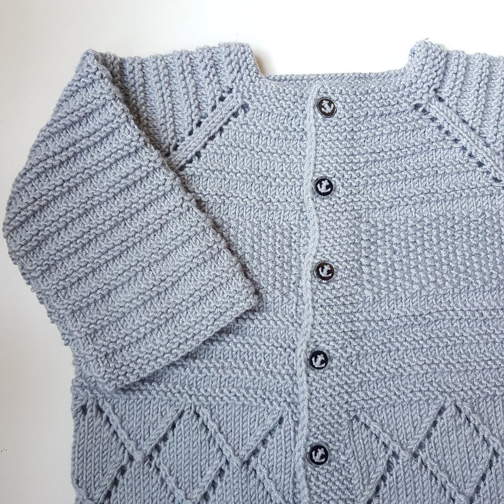 Baby Cardigan Sweater - Picture 4 of 5
